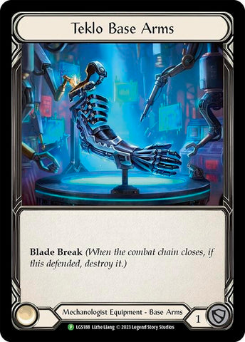 Teklo Base Arms [LGS188] (Promo)  Cold Foil