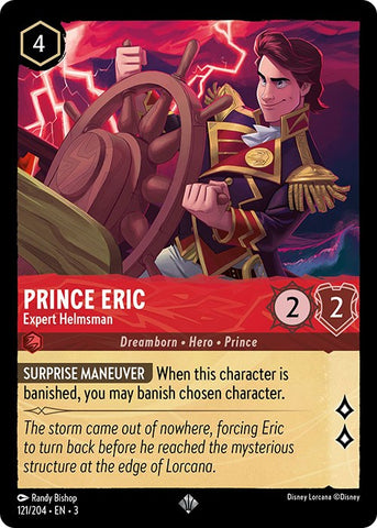Prince Eric - Expert Helmsman (121/204) [Into the Inklands]