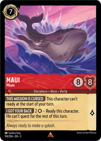 Maui - Whale (114//204) [Into the Inklands]