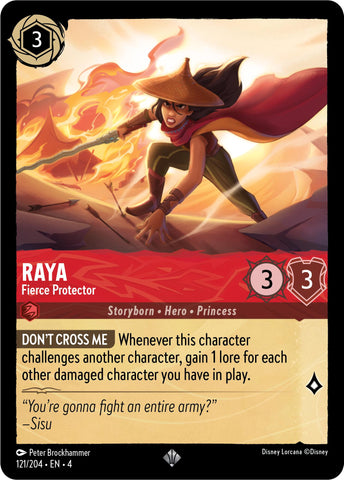 Raya - Fierce Protector (121/204) [Ursula's Return]