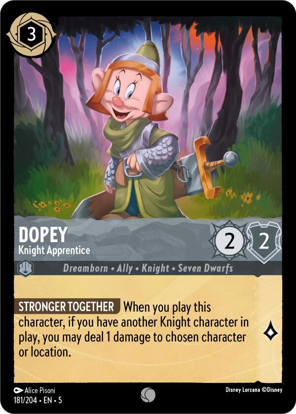 Dopey - Knight Apprentice (181/204) [Shimmering Skies]