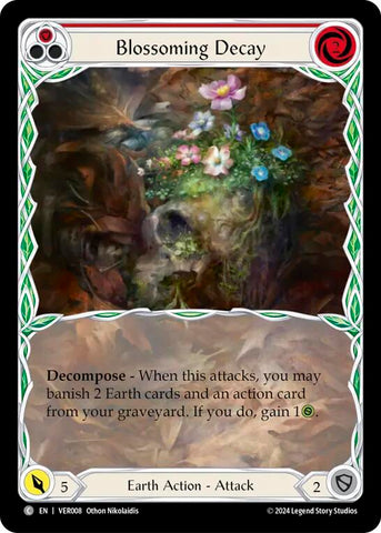 Blossoming Decay (Red) [VER008] (Rosetta Verdance Blitz Deck)