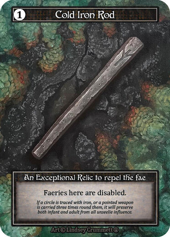 Cold Iron Rod (Foil) [Arthurian Legends]