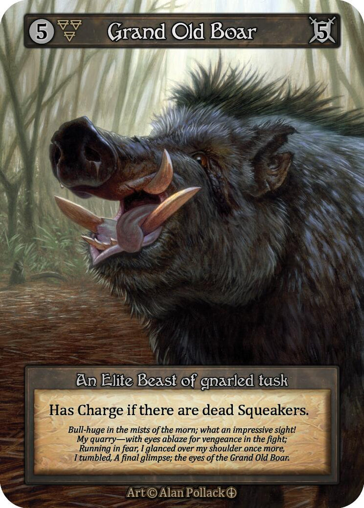 Grand Old Boar [Arthurian Legends]