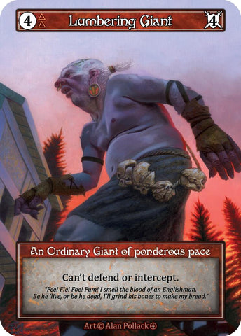 Lumbering Giant (Foil) [Arthurian Legends]