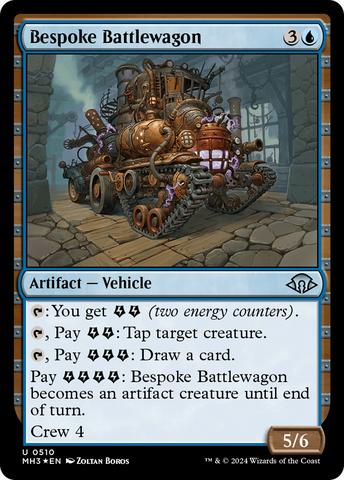 Bespoke Battlewagon (Ripple Foil) [Modern Horizons 3]