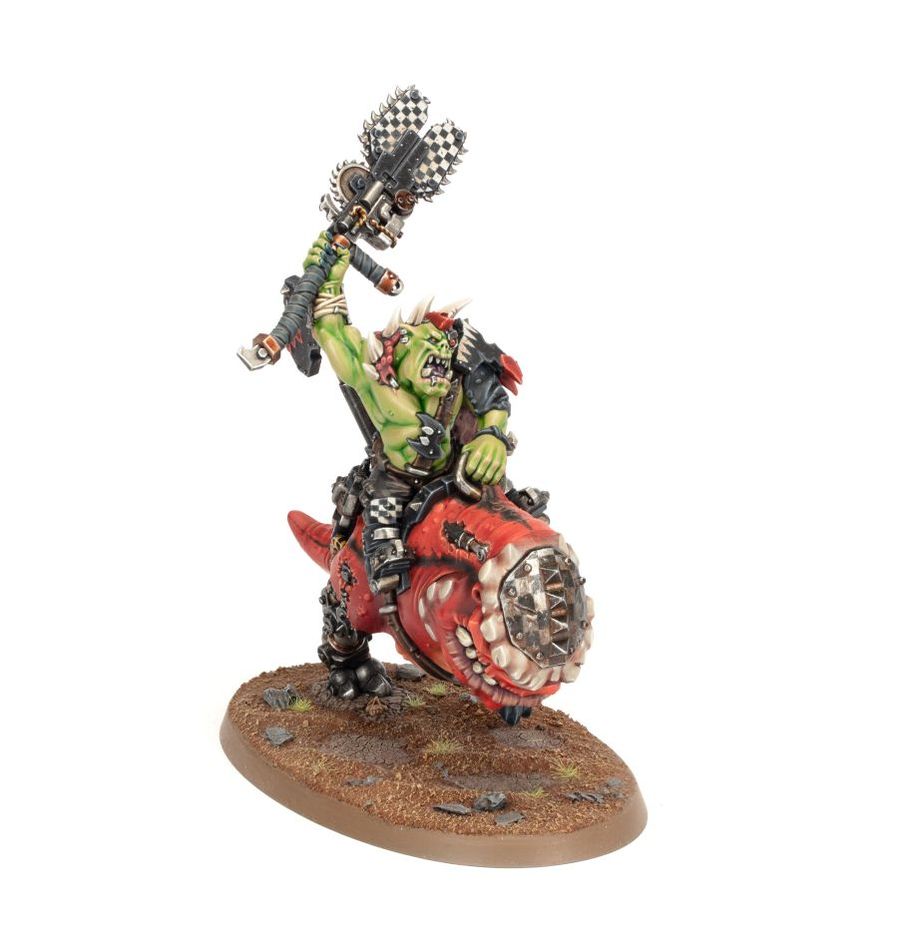 Warhammer 40,000: Orks - Nob on Smasha Squig