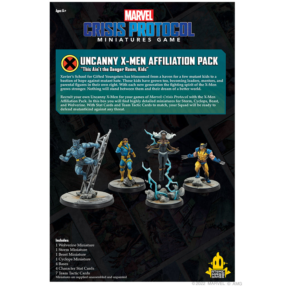 Crisis Protocol Uncanny X-Men Affiliation Pack