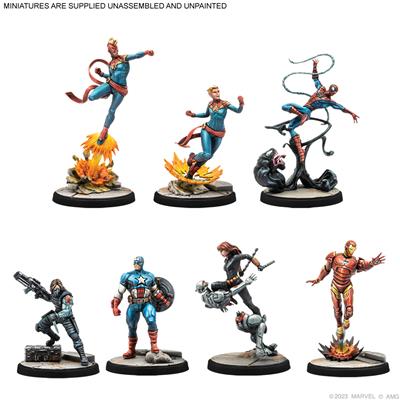 Marvel Crisis Protocol Earth's Mightiest Core Set