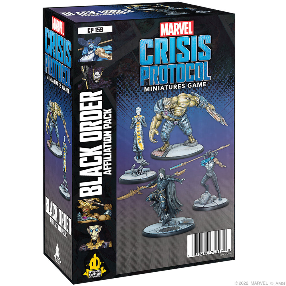 Crisis Protocol Black Order Affiliation Pack