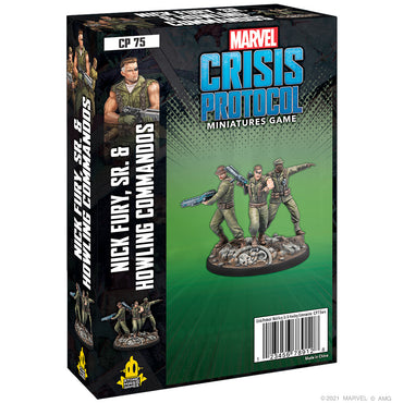 Crisis Protocol Nick Fury, Sr. & Howling Commandos Expansion