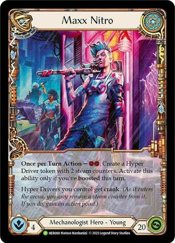 Maxx Nitro [HER098] (Bright Lights)  Rainbow Foil