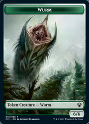 Wurm // Kraken Token [Commander 2021 Tokens]