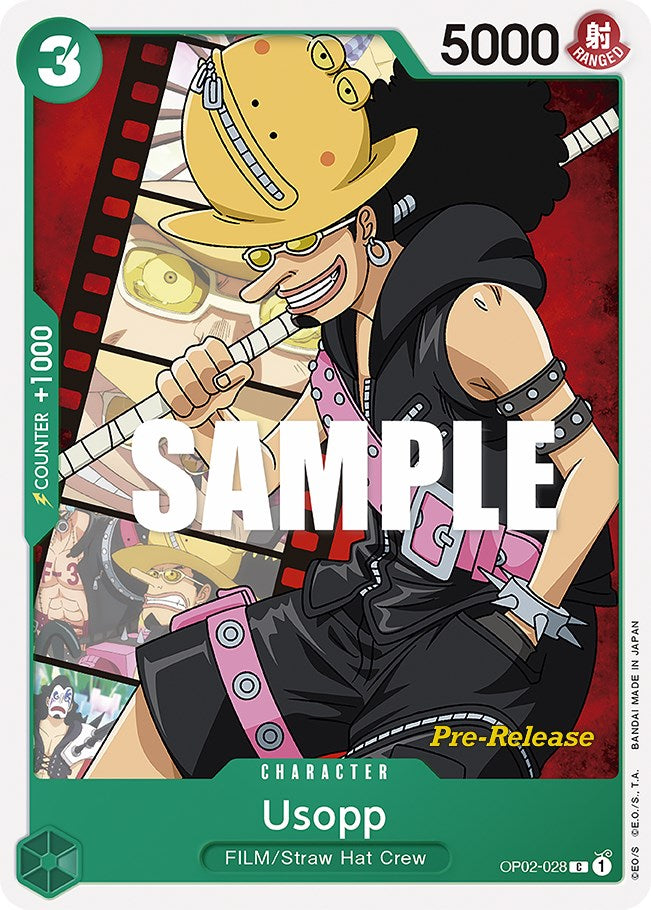 Usopp [Paramount War Pre-Release Cards]