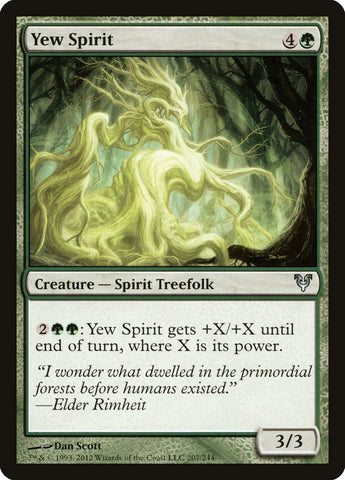 Yew Spirit [Avacyn Restored]