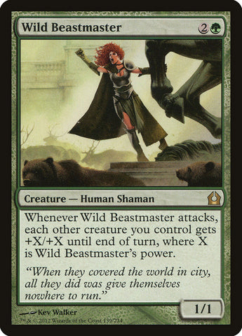 Wild Beastmaster [Return to Ravnica]