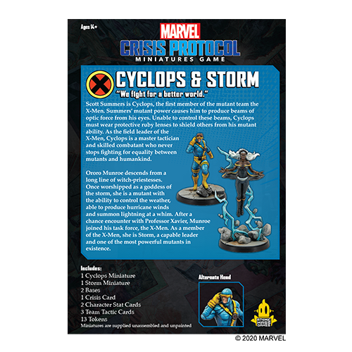 Crisis Protocol Cyclops & Storm Expansion