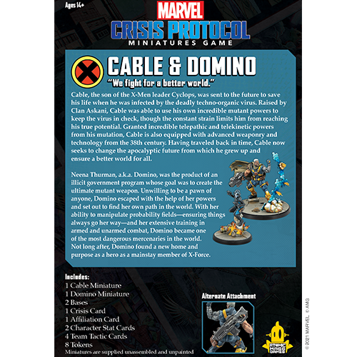 Crisis Protocol Cable & Domino Expansion