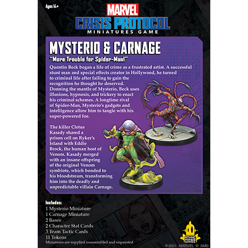 Crisis Protocol Mysterio & Carnage Expansion