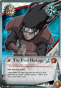 The First Hokage - N-612 - Super Rare - 1st Edition - Foil - Naruto CCG  Singles » Emerging Alliance - Goat Card Shop