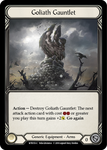 Goliath Gauntlet [WTR153-C] (Welcome to Rathe)  Alpha Print Normal