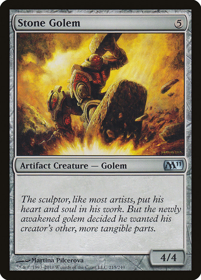 Stone Golem [Magic 2011]