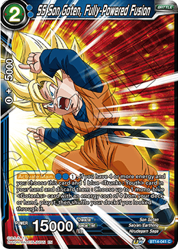 SS Son Goten, Fully-Powered Fusion (BT14-041) [Cross Spirits]