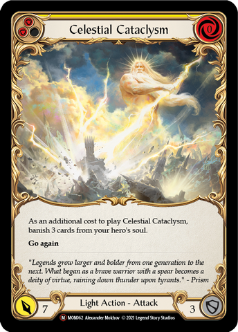 Celestial Cataclysm [U-MON062] (Monarch Unlimited)  Unlimited Normal