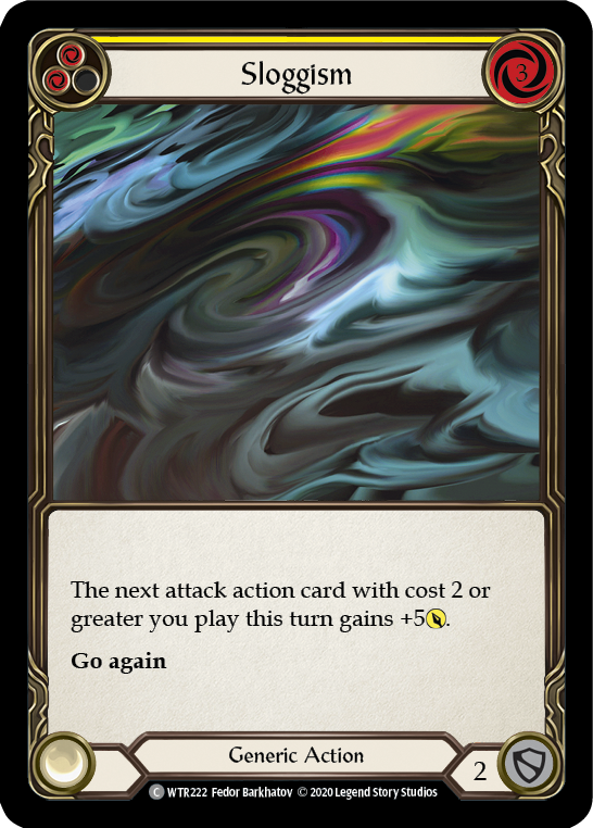 Sloggism (Yellow) [U-WTR222] (Welcome to Rathe Unlimited)  Unlimited Rainbow Foil