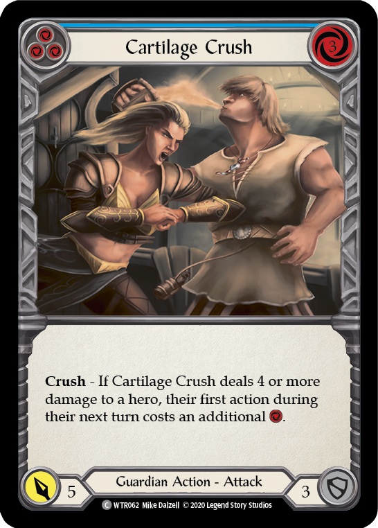 Cartilage Crush (Blue) [U-WTR062] (Welcome to Rathe Unlimited)  Unlimited Rainbow Foil